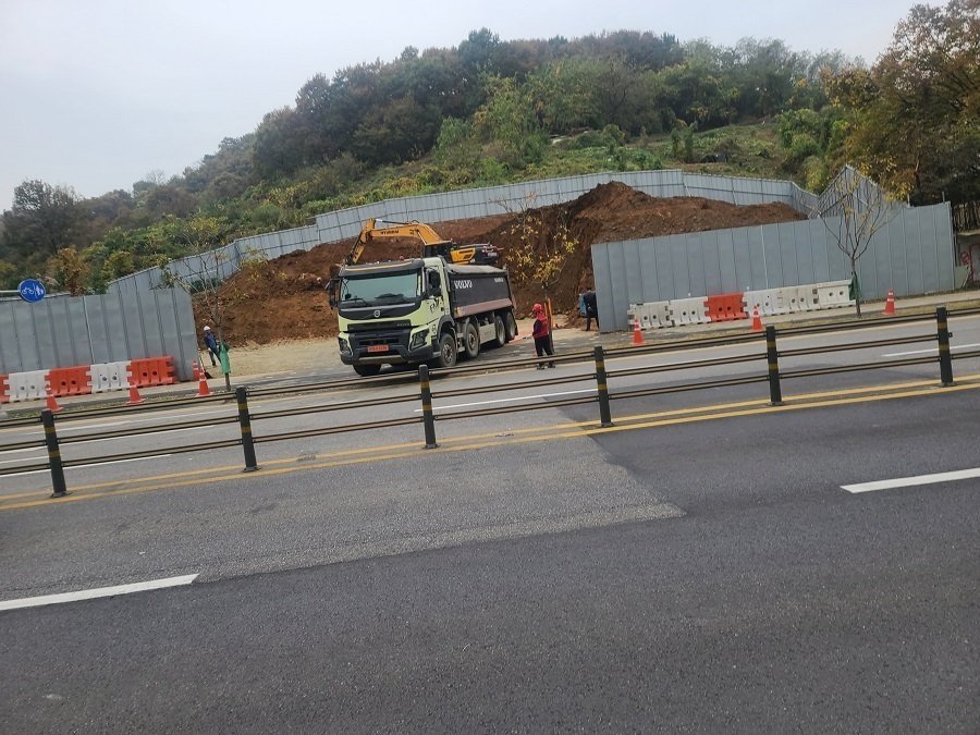 장곡동 339번지 일대 임야를 훼손 모습. 사진제공ㅣ제보자