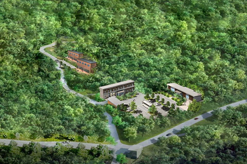 거금도 적대봉 자연휴양림 조성사업 조감도. 사진제공ㅣ고흥군