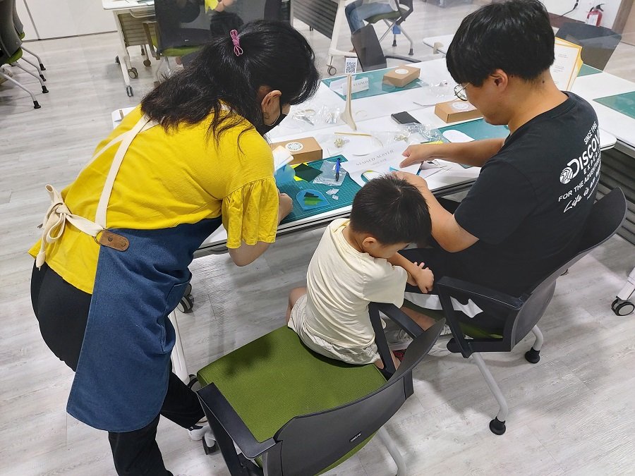 제천시 의림지 역사박물관, ‘체험 교실’ 운영 모습. 사진제공ㅣ제천시청