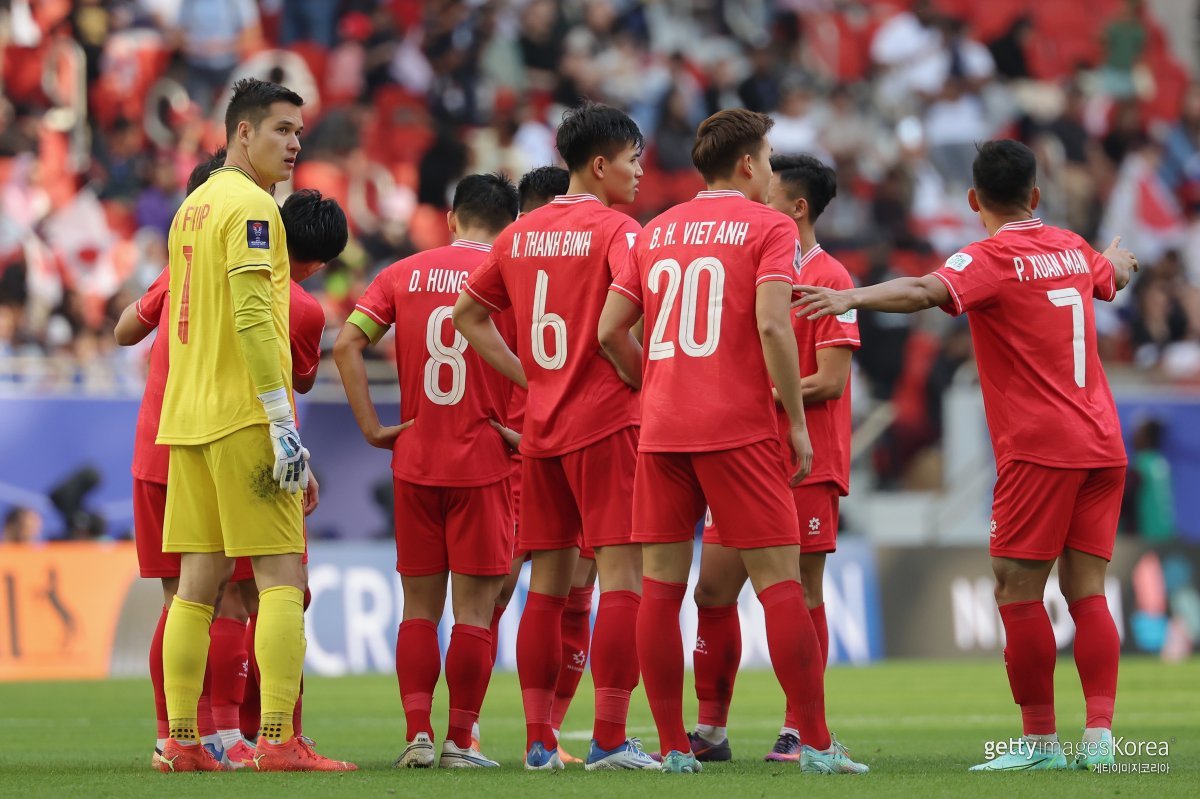 베트남 축구대표팀. 사진=게티이미지코리아