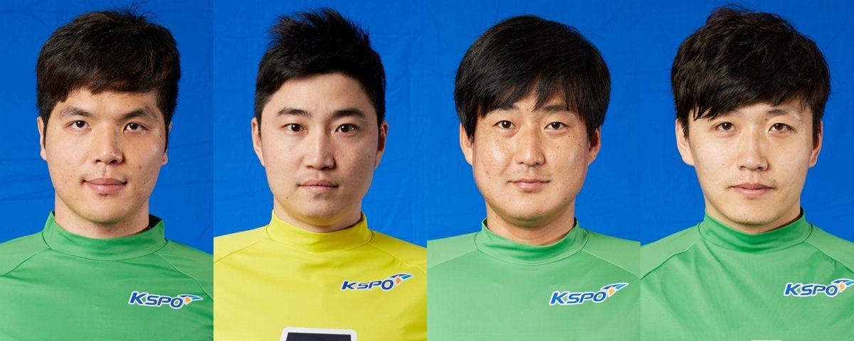 이승철·배민구·이승현·엄지용(왼쪽부터). 사진제공｜국민체육진흥공단