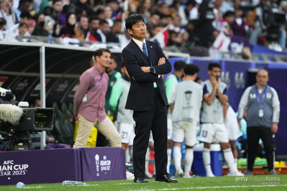 모리야스 하지메 일본 축구대표팀 감독. 사진=게티이미지코리아