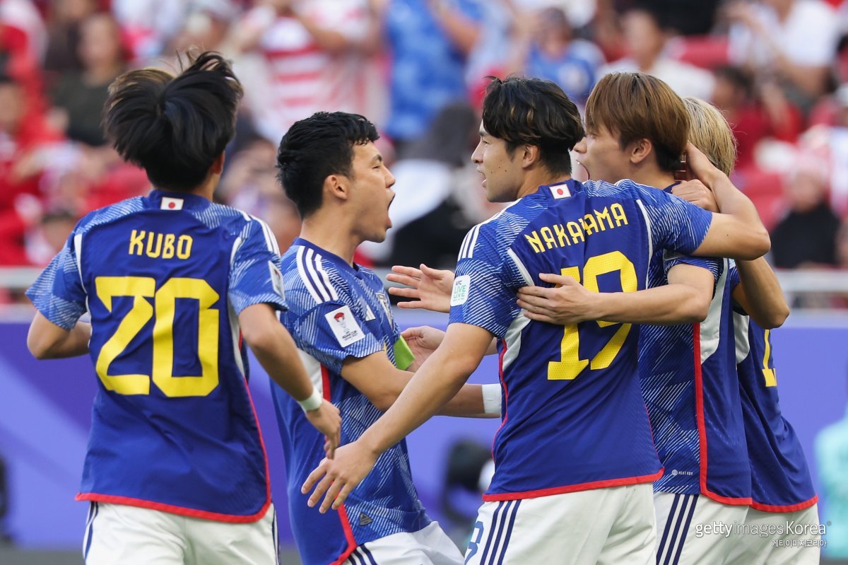 일본 축구대표팀. 사진=게티이미지코리아