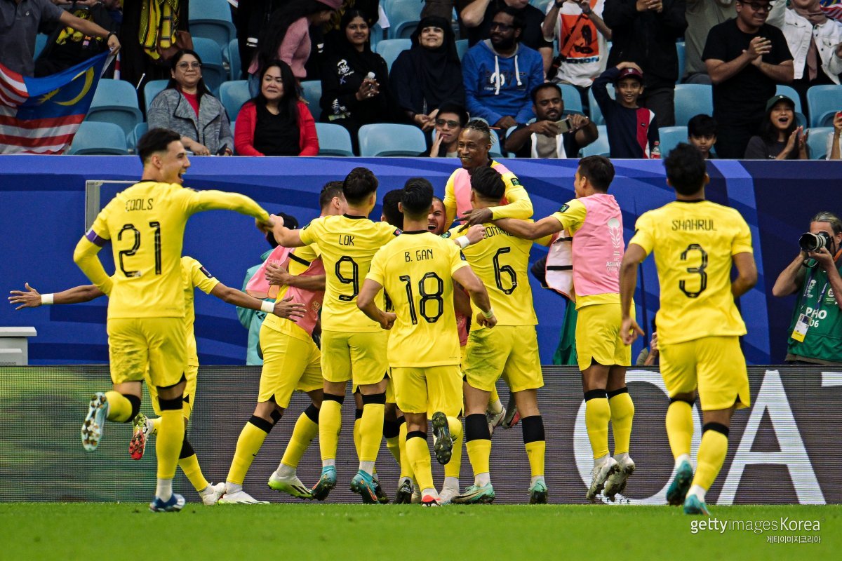 말레이시아 선수단. 사진=게티이미지코리아