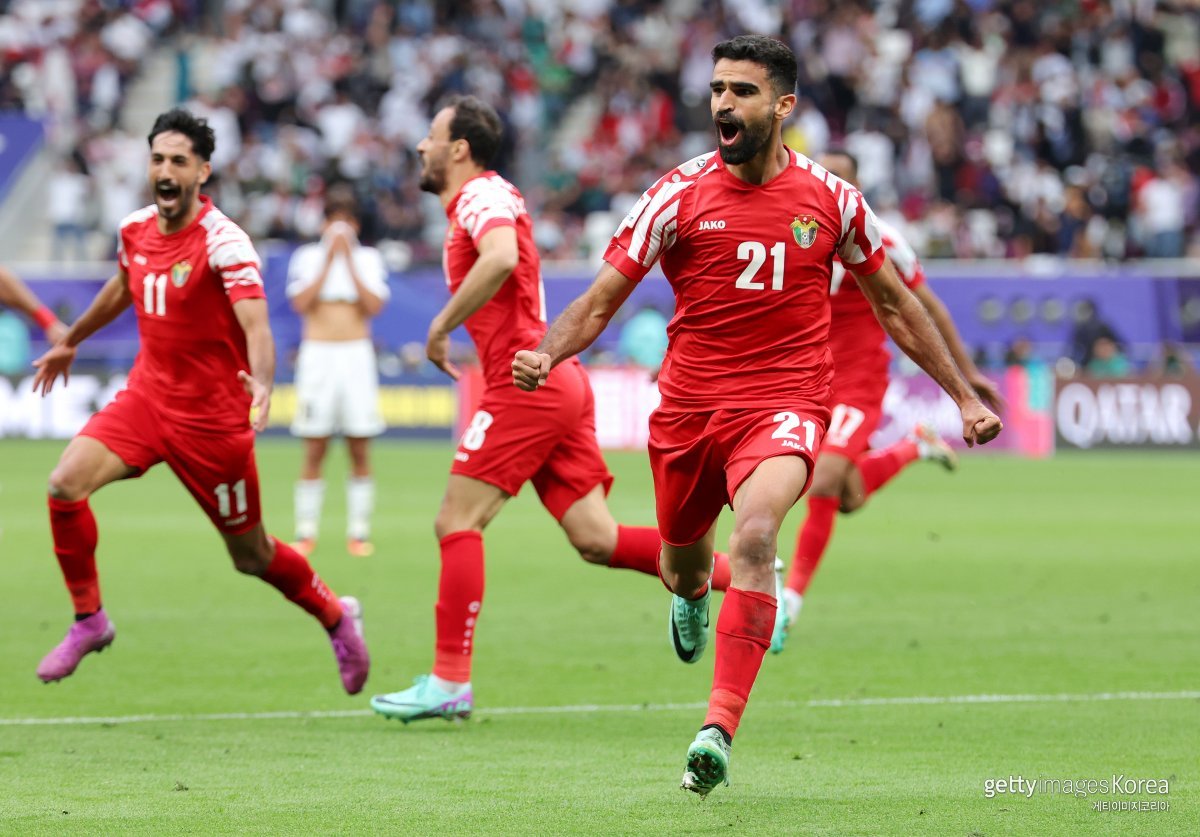 요르단 축구대표팀. 사진=게티이미지코리아