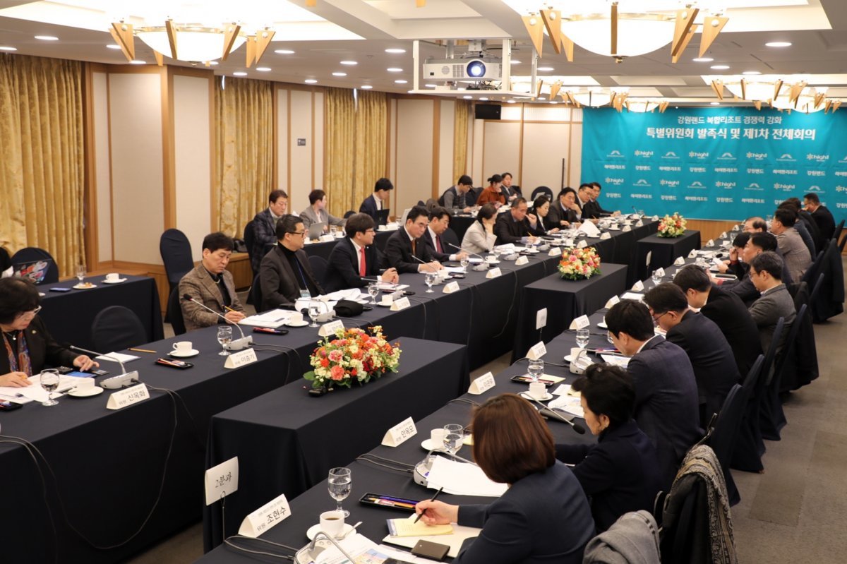 복합리조트 경쟁력 강화 특별위원회 전체회의