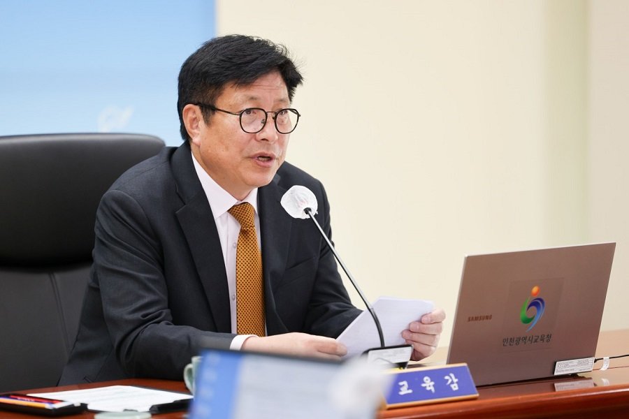 지난 29일 도성훈 교육감이 ‘학교 구성원 안전·건강 준비’를 주문했다. 사진제공ㅣ인천교육청