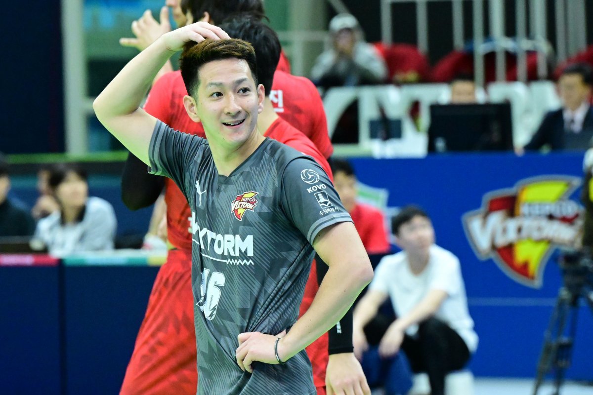 한국전력 료헤이. 사진제공 | KOVO