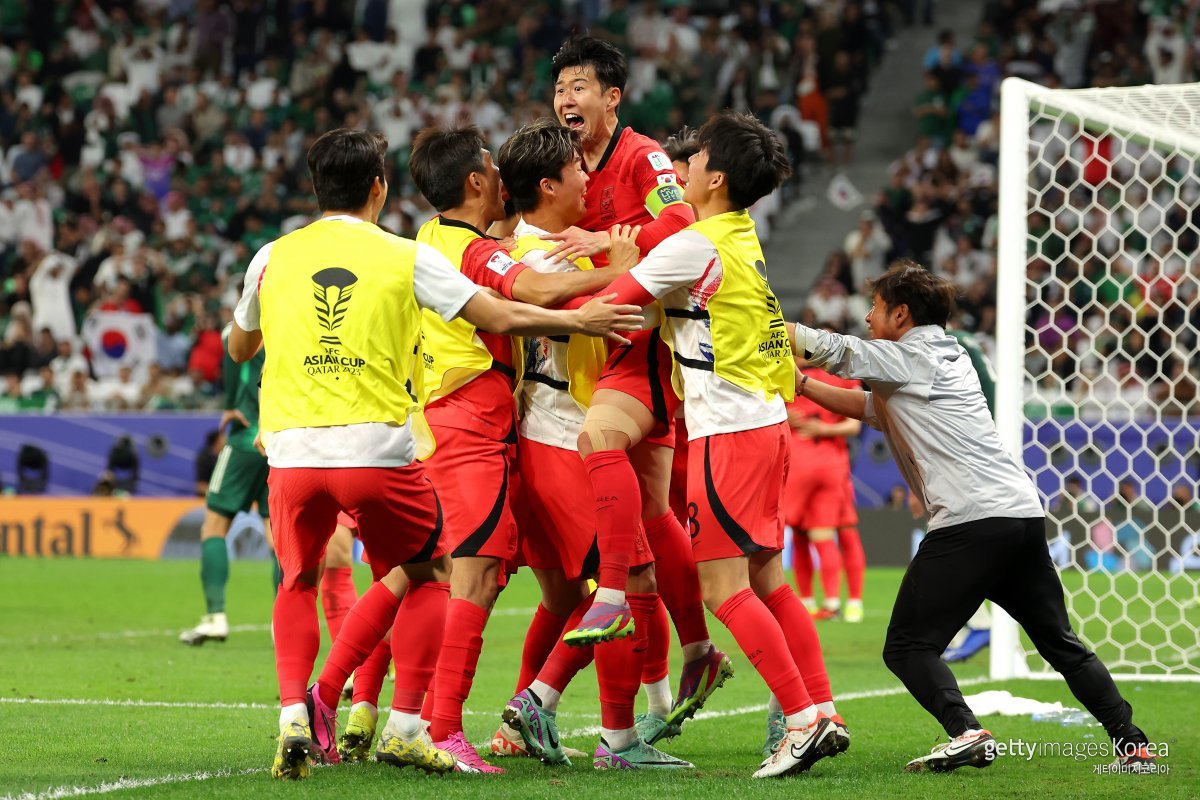 한국 축구대표팀. 사진=게티이미지코리아