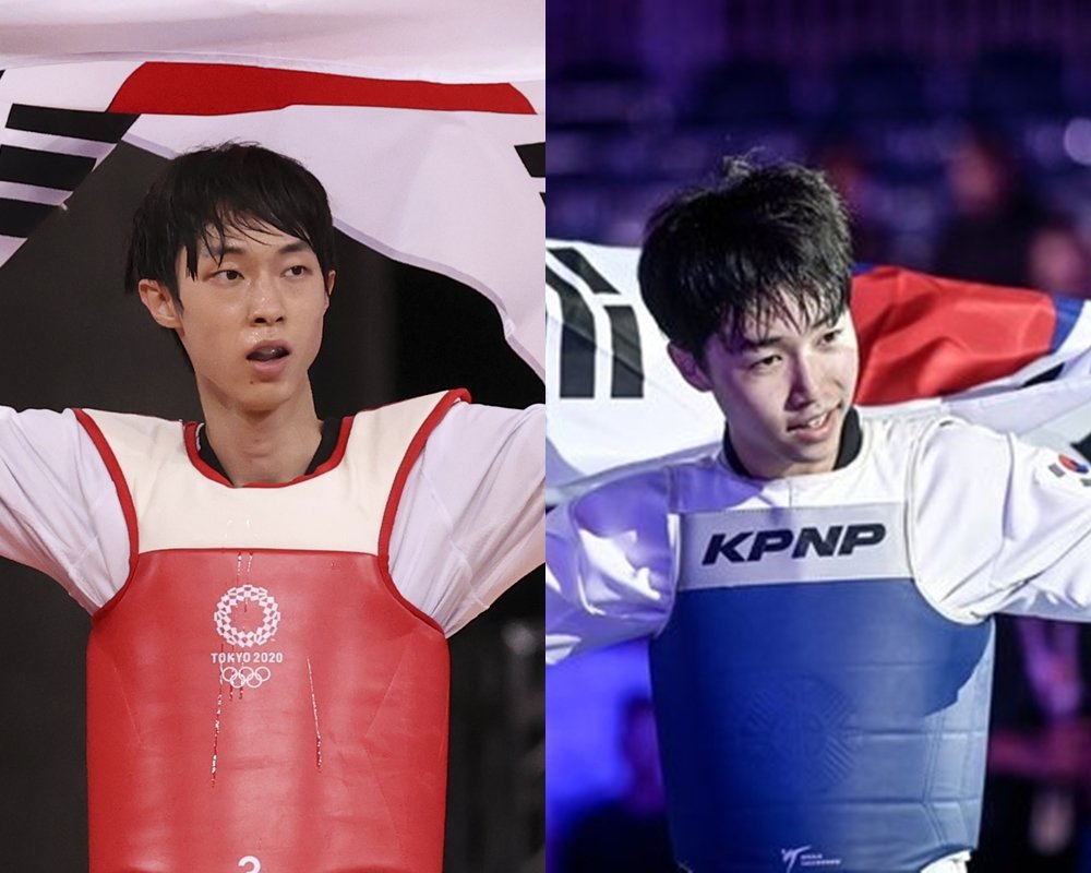 장준(왼쪽), 박태준. 사진 | 뉴시스, 세계태권도연맹