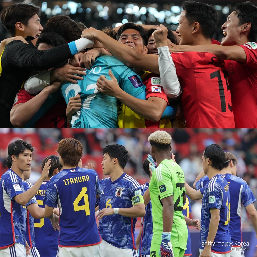 한국 vs 일본. 사진=게티이미지코리아