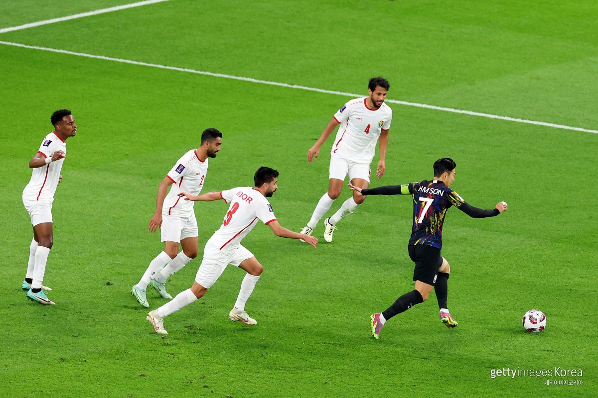 한국 vs 요르단. 사진=게티이미지코리아