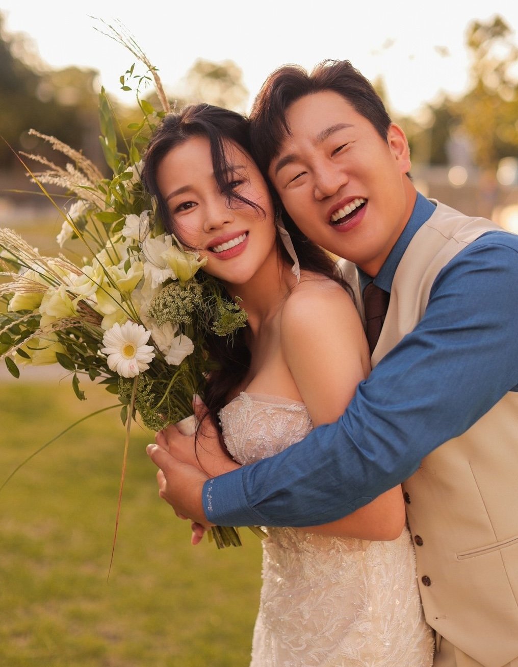 이혜지(왼쪽)·정호철. 사진제공｜A2Z엔터테인먼트