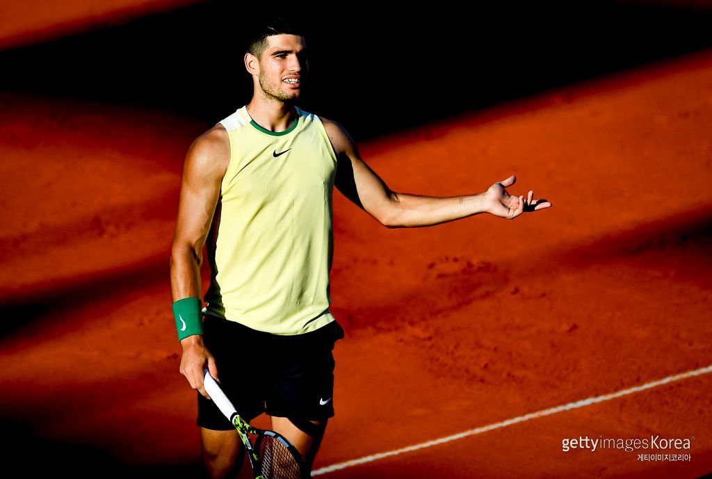 카를로스 알카라스. 사진=게티이미지코리아.