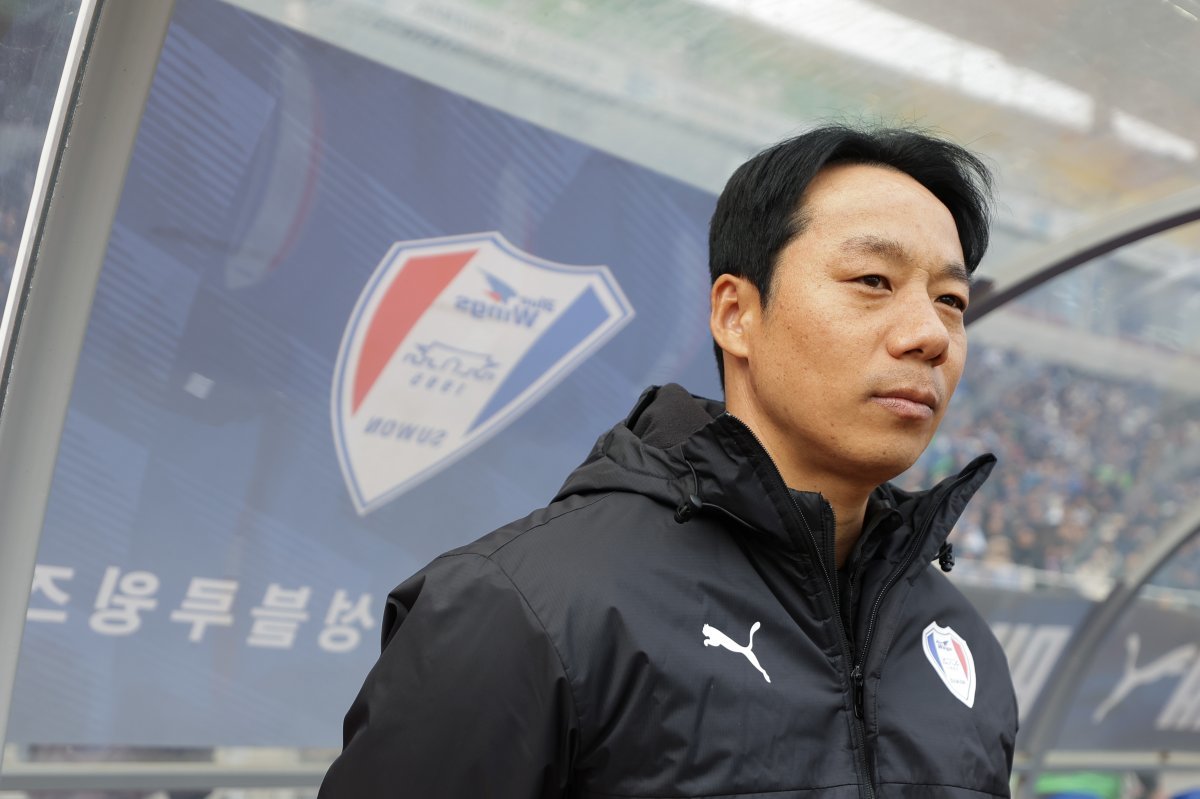 수원 삼성 염기훈 감독. 사진제공 | 한국프로축구연맹