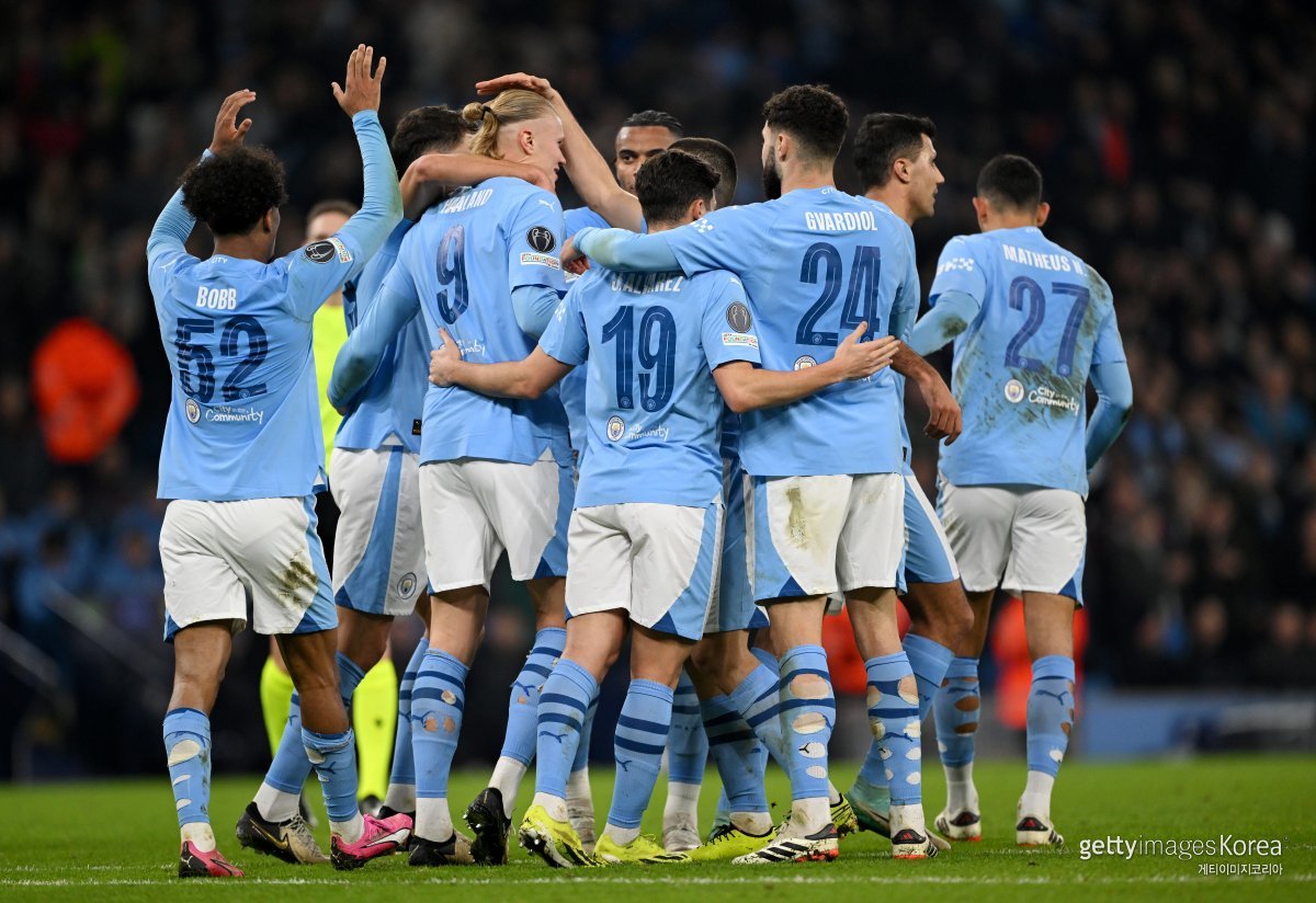 맨체스터 시티. 사진=게티이미지코리아