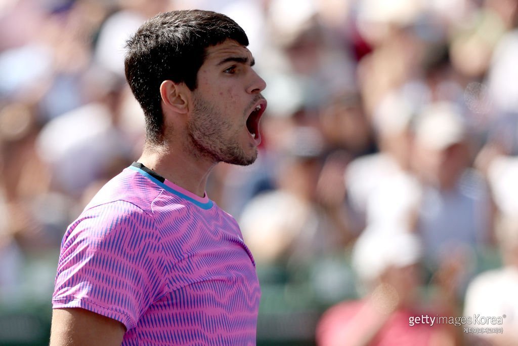 카를로스 알카라스. 사진=게티이미지코리아.