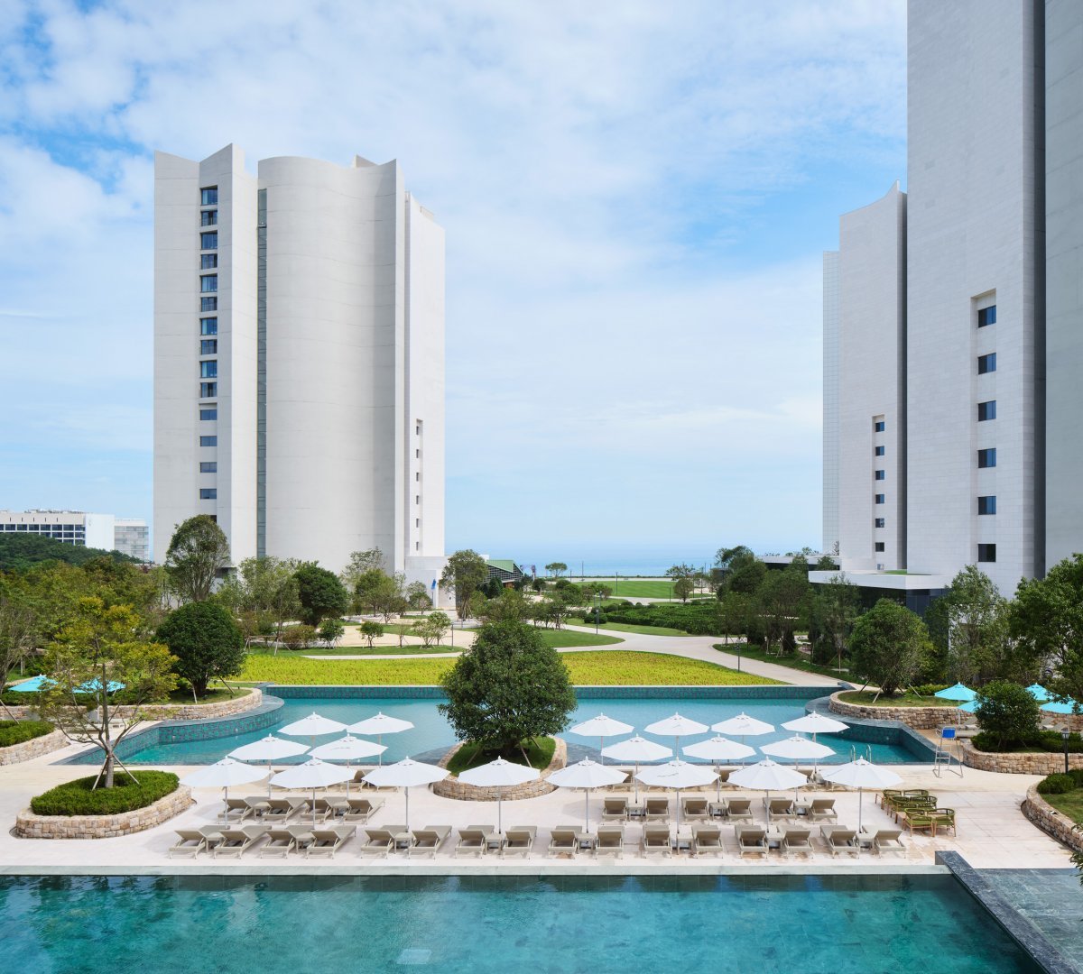 지난해 여름 부산 기장에 개장한 빌라쥬 드 아난티 사진제공|아난티