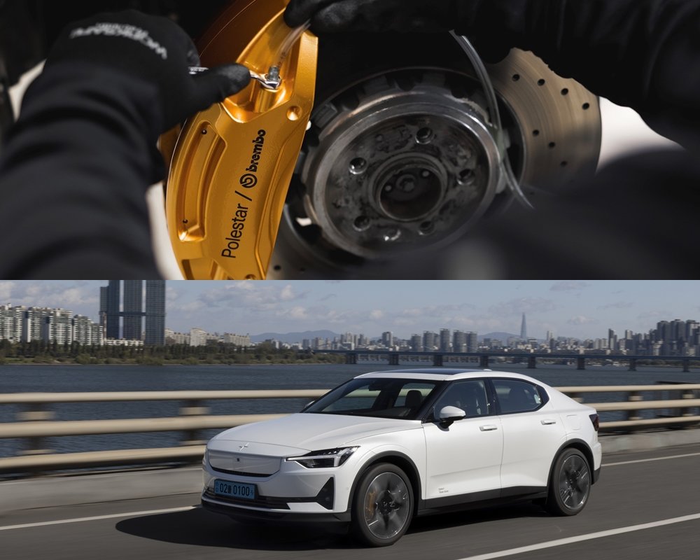 퍼포먼스 팩 탑재 폴스타 2 롱레인지 듀얼모터 주행컷.
사진제공 | 폴스타