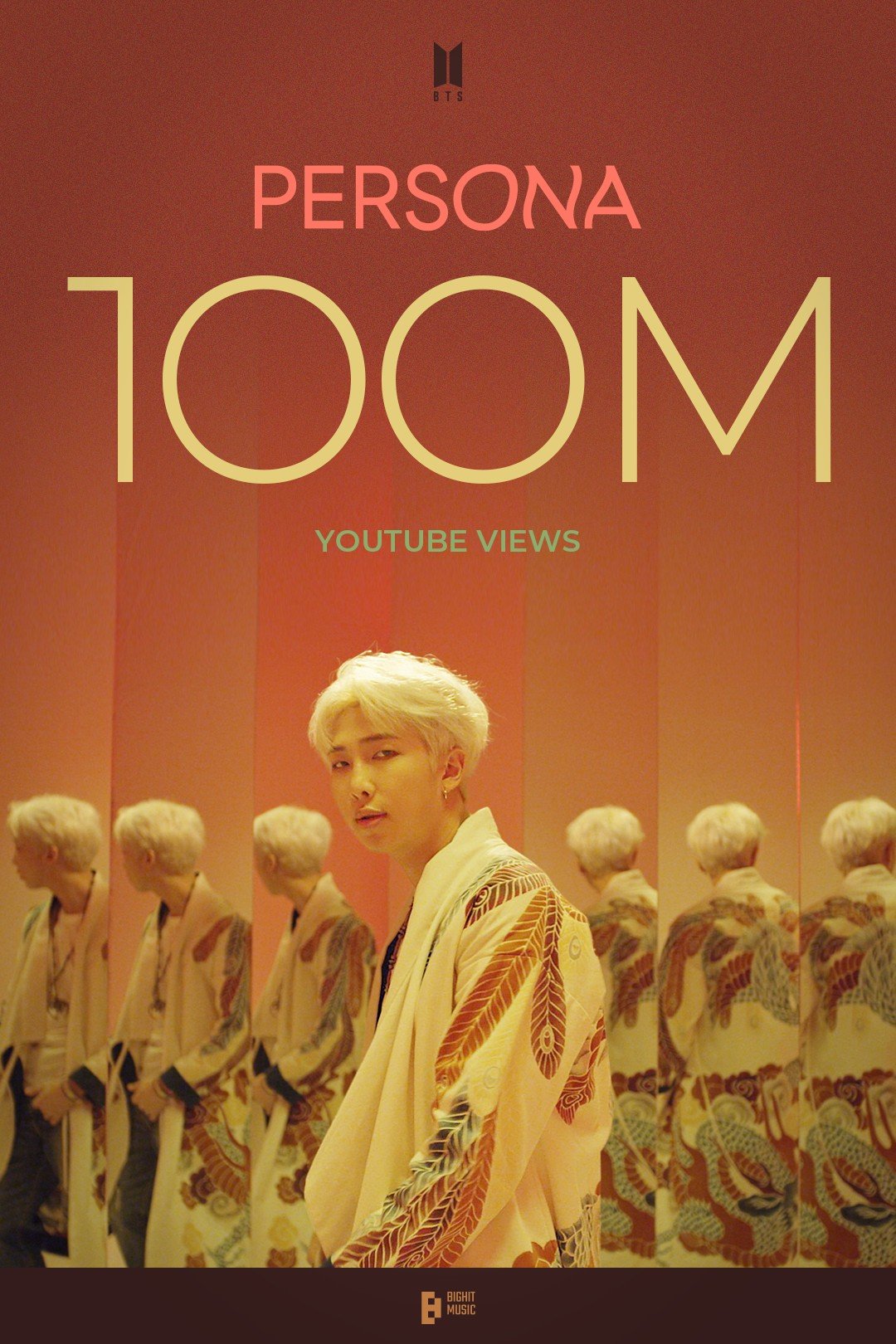 BTS RM ‘Intro : Persona’ 컴백 트레일러, 1억 뷰 돌파