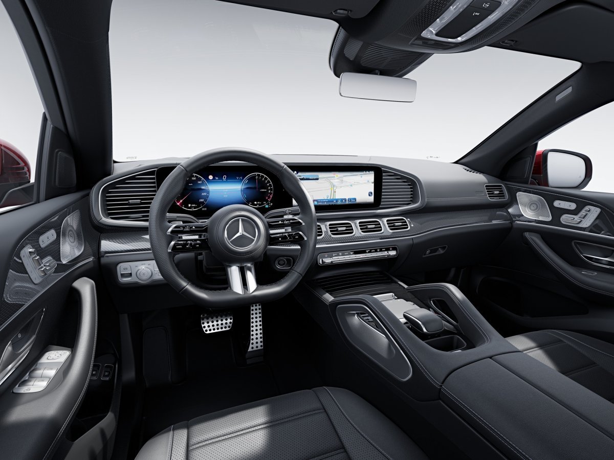 메르세데스-벤츠 GLE AMG라인 인테리어.