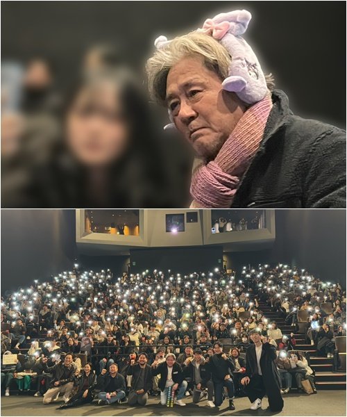 영화 ‘파묘’의 1000만 돌파 뒤에는 주요 홍보수단으로 급부상한 ‘무대인사’가 있었다. 최민식(오른쪽 사진) 등 팬들을 향한 
고마움을 듬뿍 담은 배우들의 적극적인 팬서비스가 가득한 무대인사가 화제를 모으면서 ‘파묘’의 흥행을 견인했다. 사진제공｜쇼박스