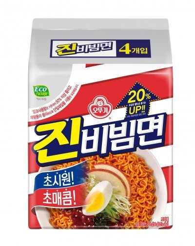 오뚜기 ‘진비빔면’ 멀티팩