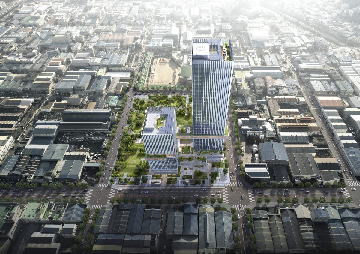 서부산 행정복합타운 조감도. 사진제공｜부산도시공사