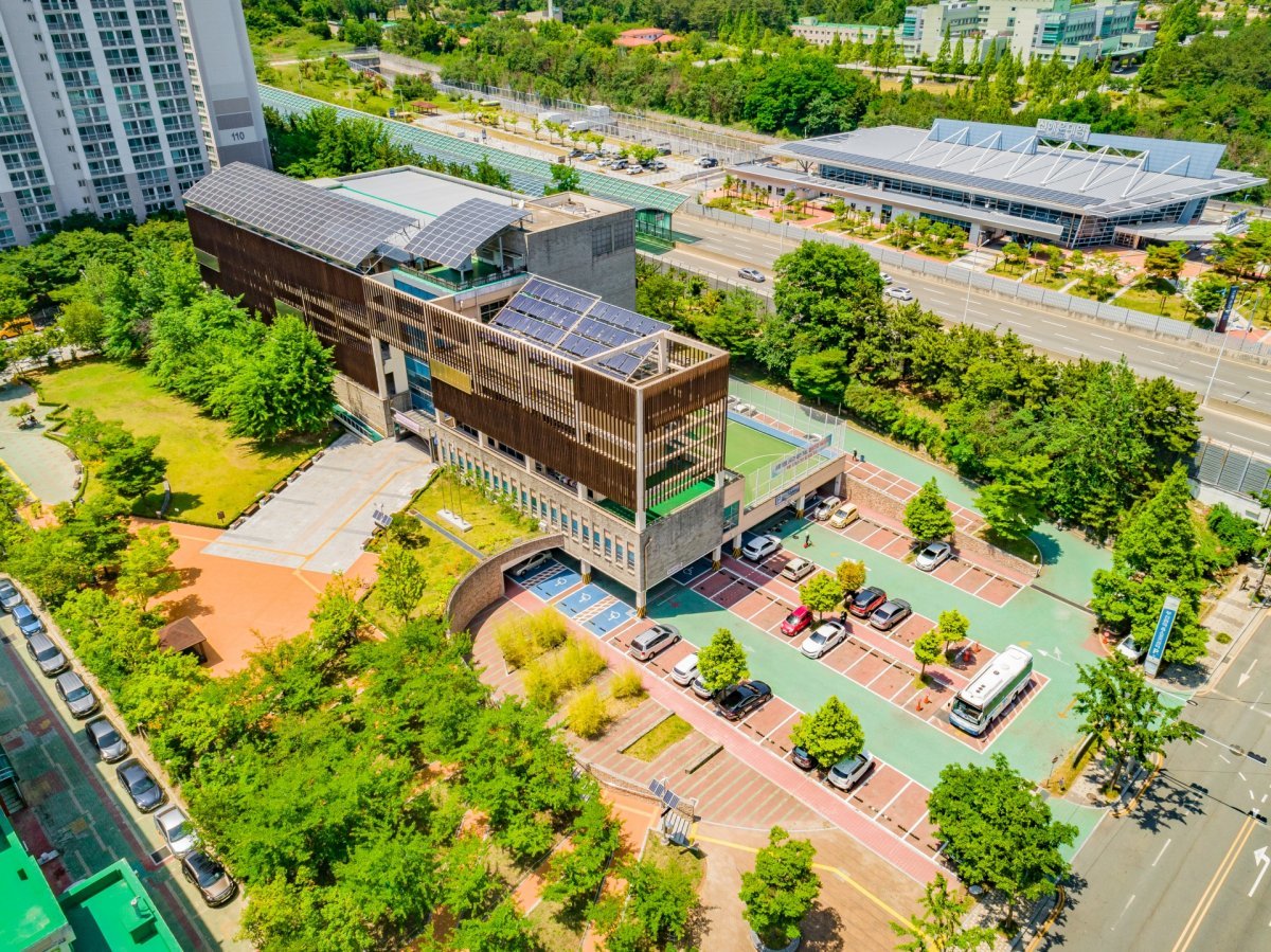 부산시설공단 한마음스포츠센터 전경. 사진제공|부산시설공단