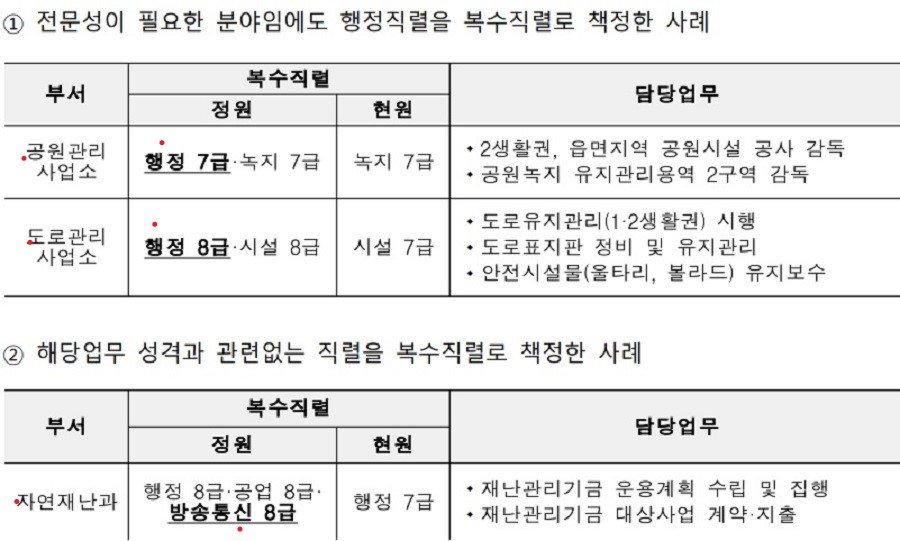 행자부 2024년 2월 29일 세종시 감사 내용 . 사진ㅣ행자부