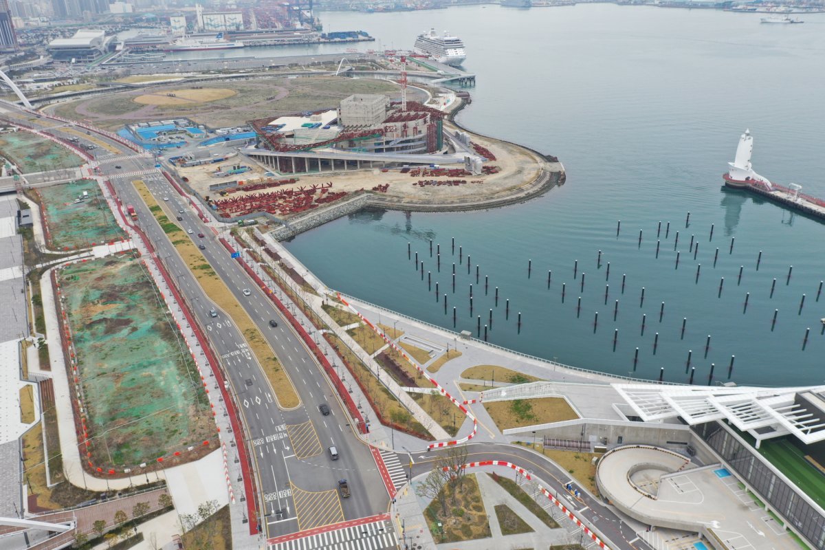 북항재개발 1단계 사업지 전경. 사진제공｜부산항만공사