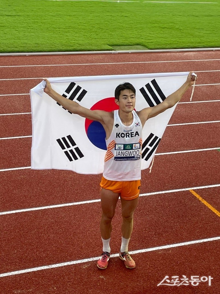 남자 세단뛰기 김장우. 사진제공｜대한육상연맹