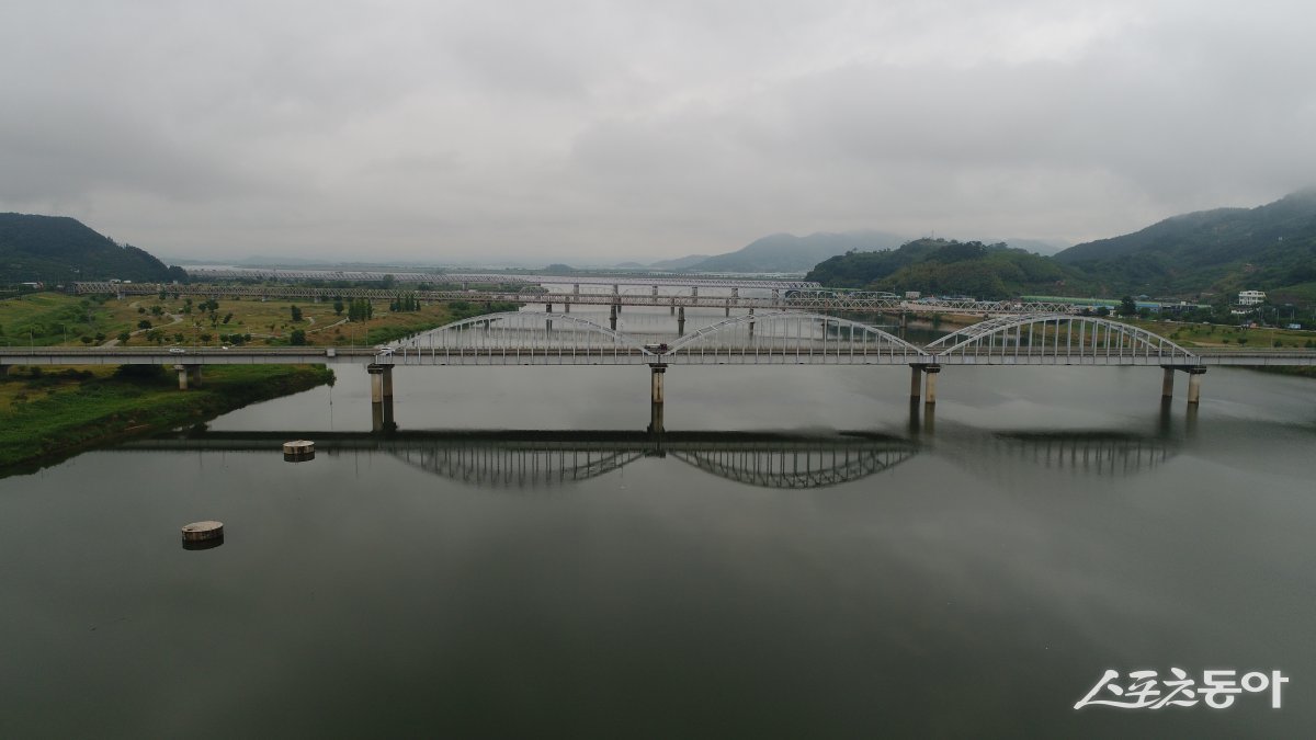 창암 취수원 인근 낙동강 전경. (사진제공=김해시)