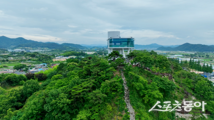 화순군 개미산 전망대. 사진제공=화순군