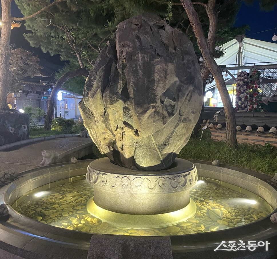 전주한옥마을 야간경관. 사진제공=전주시 