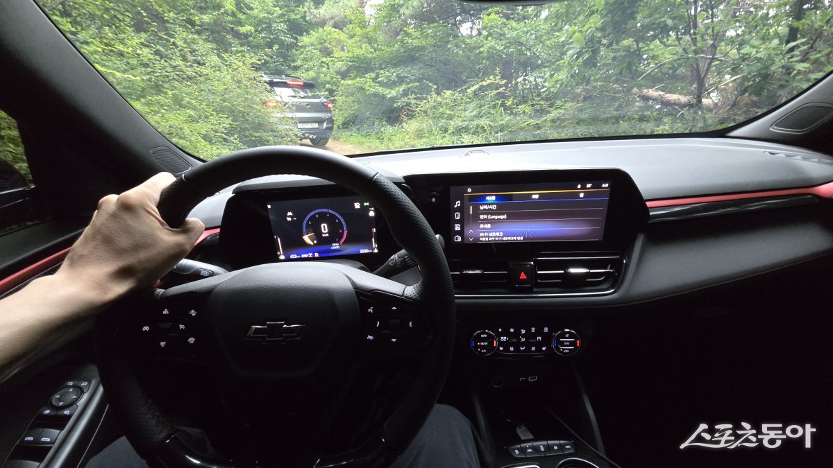 쉐보레 더 뉴 트레일블레이저 인테리어. 원성열 기자  sereno@donga.com