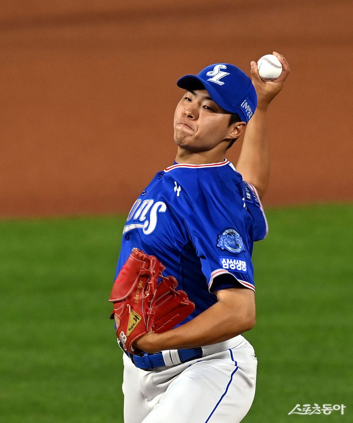 삼성 시절 김윤수. 스포츠동아DB