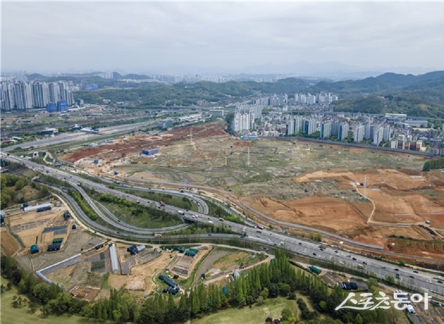 검암역세권 공동주택 용지(B-2BL) 현장 모습. 사진제공｜인천도시공사