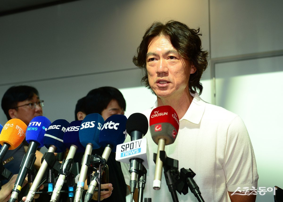 홍명보 한국 축구대표팀 감독. 스포츠동아DB