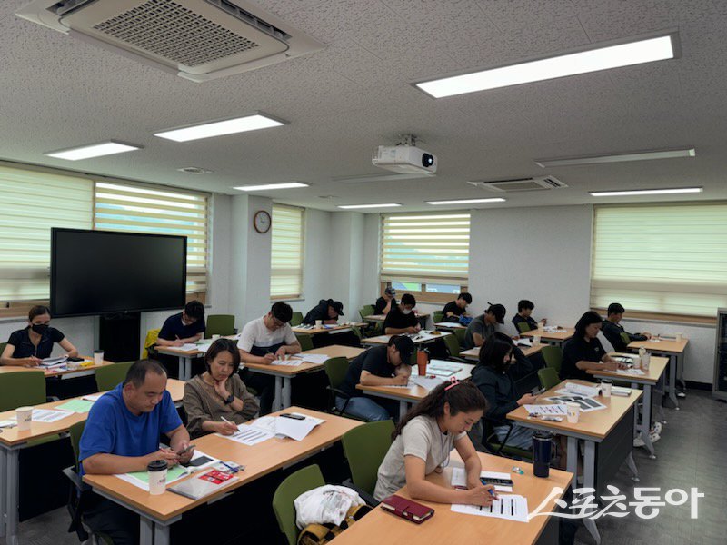 구미시 청년농업인 및 예비 농업인 맞춤교육 모습./사진=구미시