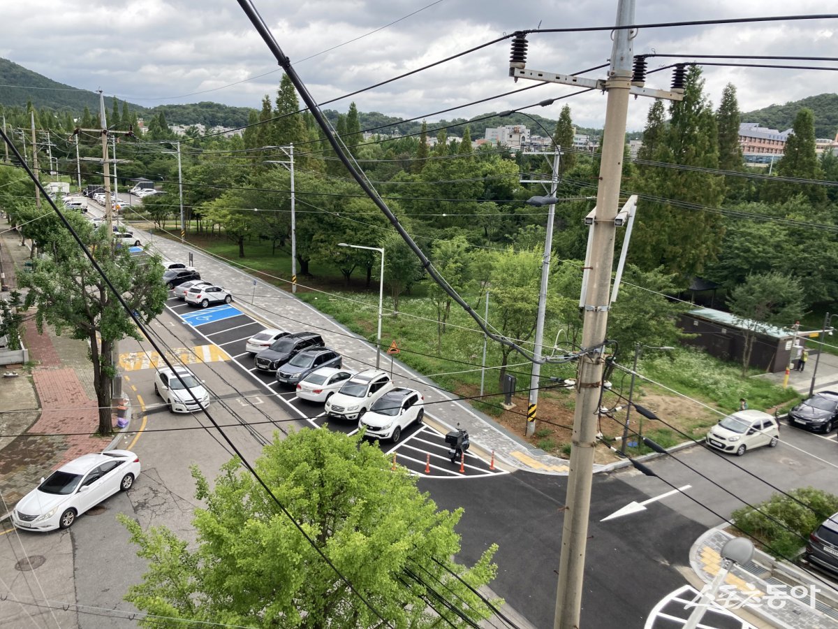 안산시, 구룡공원 인근 80면 노상주차장 조성/안산시 제공