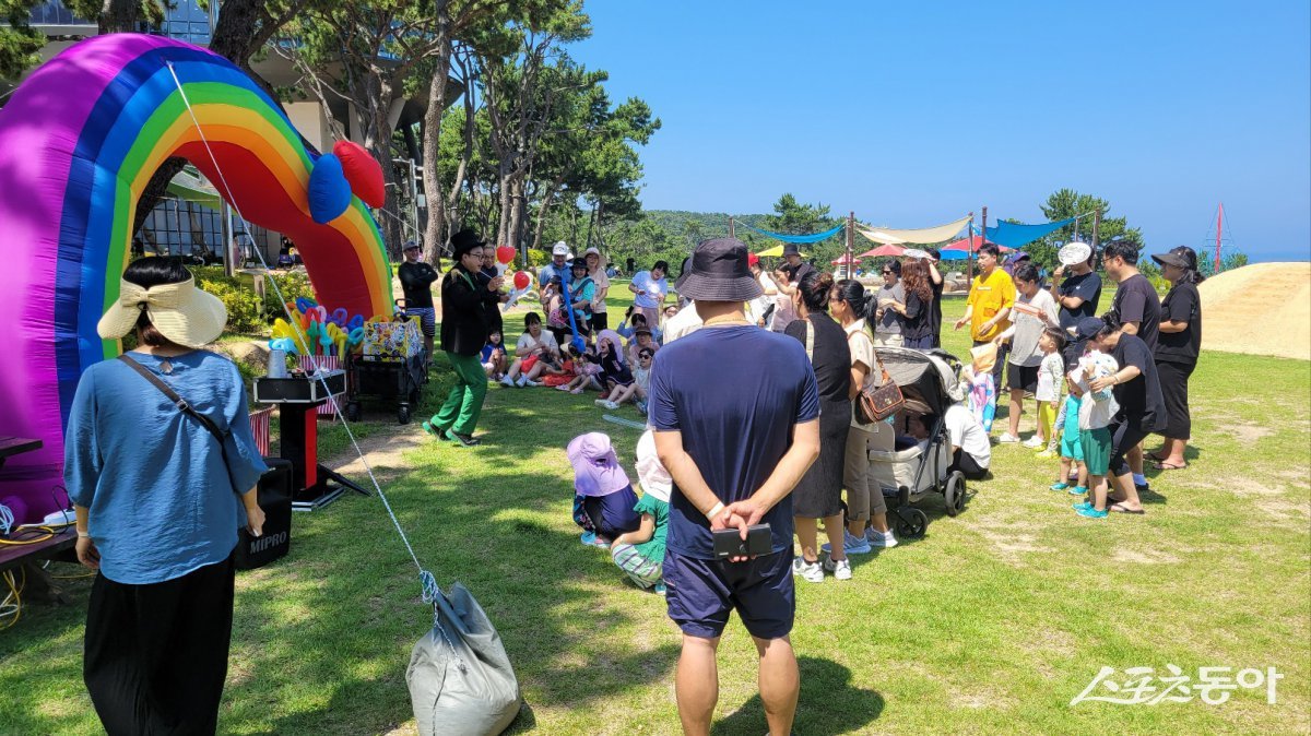 대왕별 아이누리 개관 5주년 기념행사 전경. (사진제공=울산시설공단)