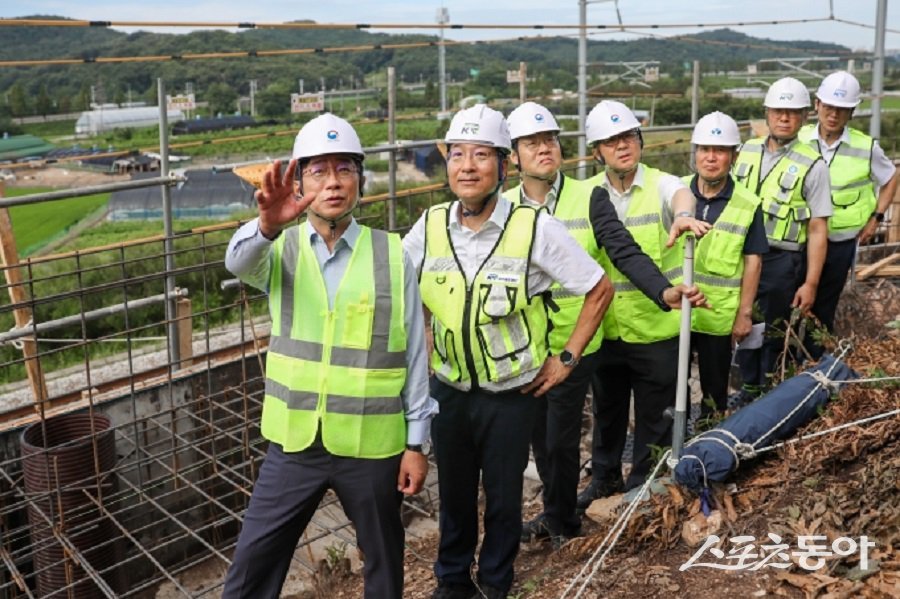 7월 26일 오전, 인천발 KTX 현장 점검 모습. 사진제공｜인천시청