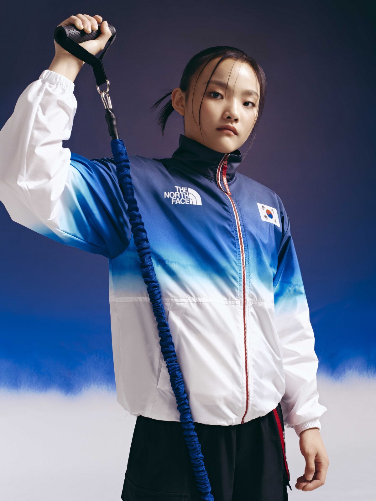 파리올림픽 스포츠클라이밍 종목에 출전하는 서채현 선수의 팀코리아 공식 단복 화보