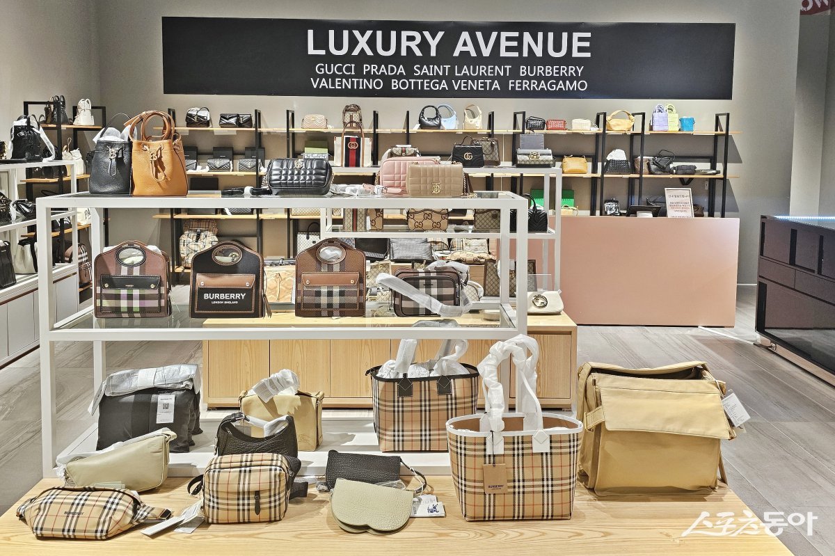 신세계 센텀시티가 지난 29일 몰 지하 2층에 오픈한 럭셔리 에비뉴 전경. (사진제공=신세계 센텀시티)