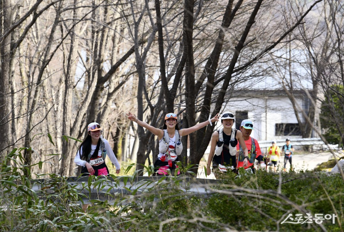 트레일레이스 경기 사진. 사진제공=장수군