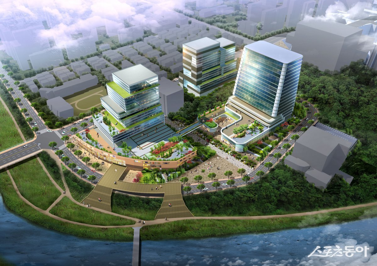 성남 바이오헬스 첨단클러스터 도시개발사업 조감도. 사진제공ㅣ성남시