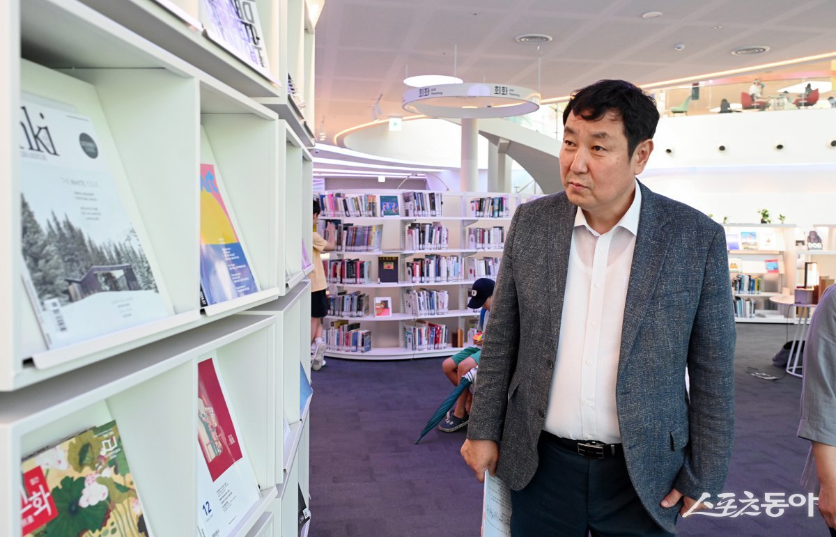 박성남 부시장이 7일 관내 시설 및 사업장을 점검하고 있다.  사진제공ㅣ의정부시