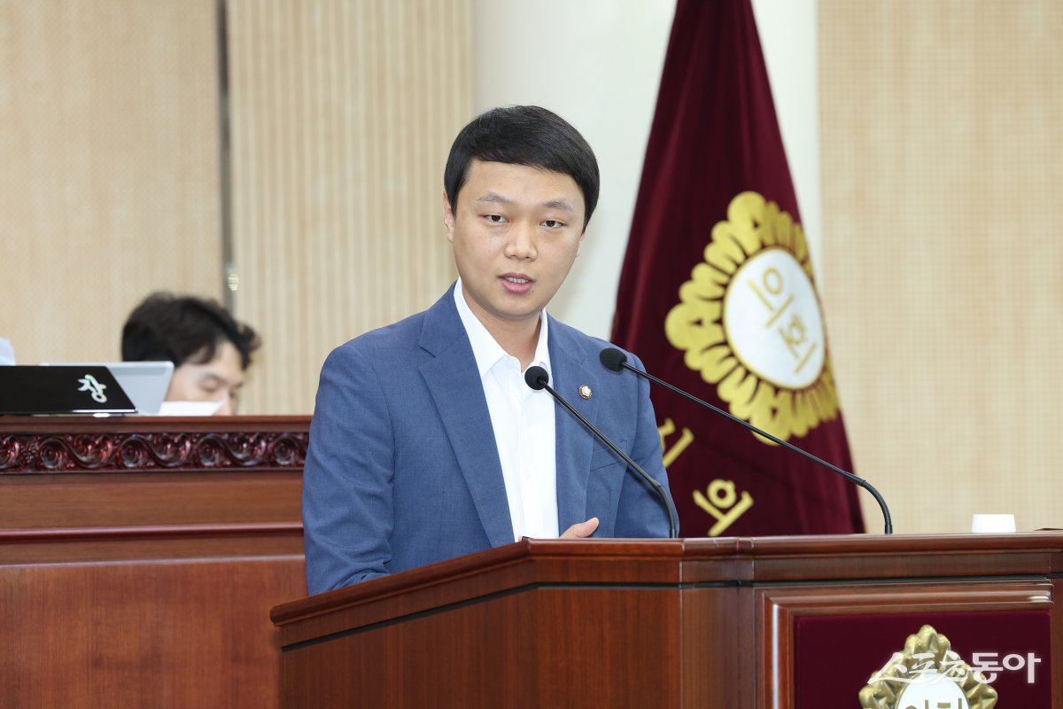 최규진 고양시의회 민주당원내대표. 사진제공ㅣ고양시의회