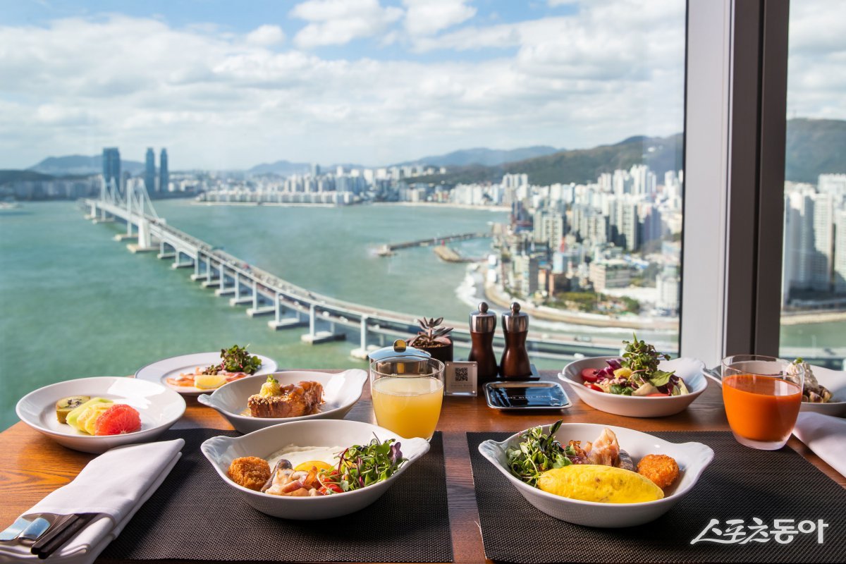 파크 하얏트 부산 조식 뷔페 이미지. (사진제공=파크 하얏트 부산)